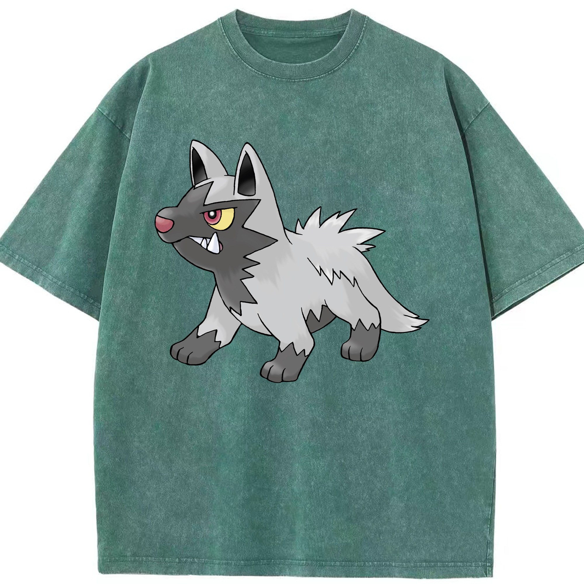（画像用） ポケットモンスター Pokémon 綿100% ヴィンテージ風 半袖Tシャツ（フロントプリント）